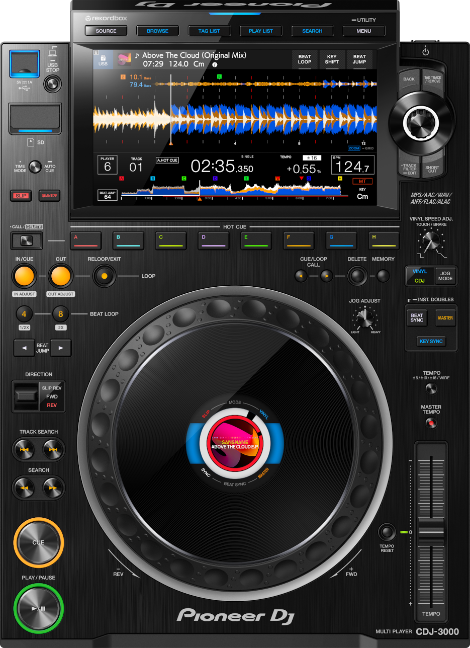 Pioneer DJ CDJ-3000 - Professional DJ multi player